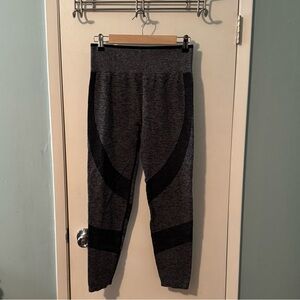 Victorias Secret Pink seamless contour legging in Grey/Black size Large